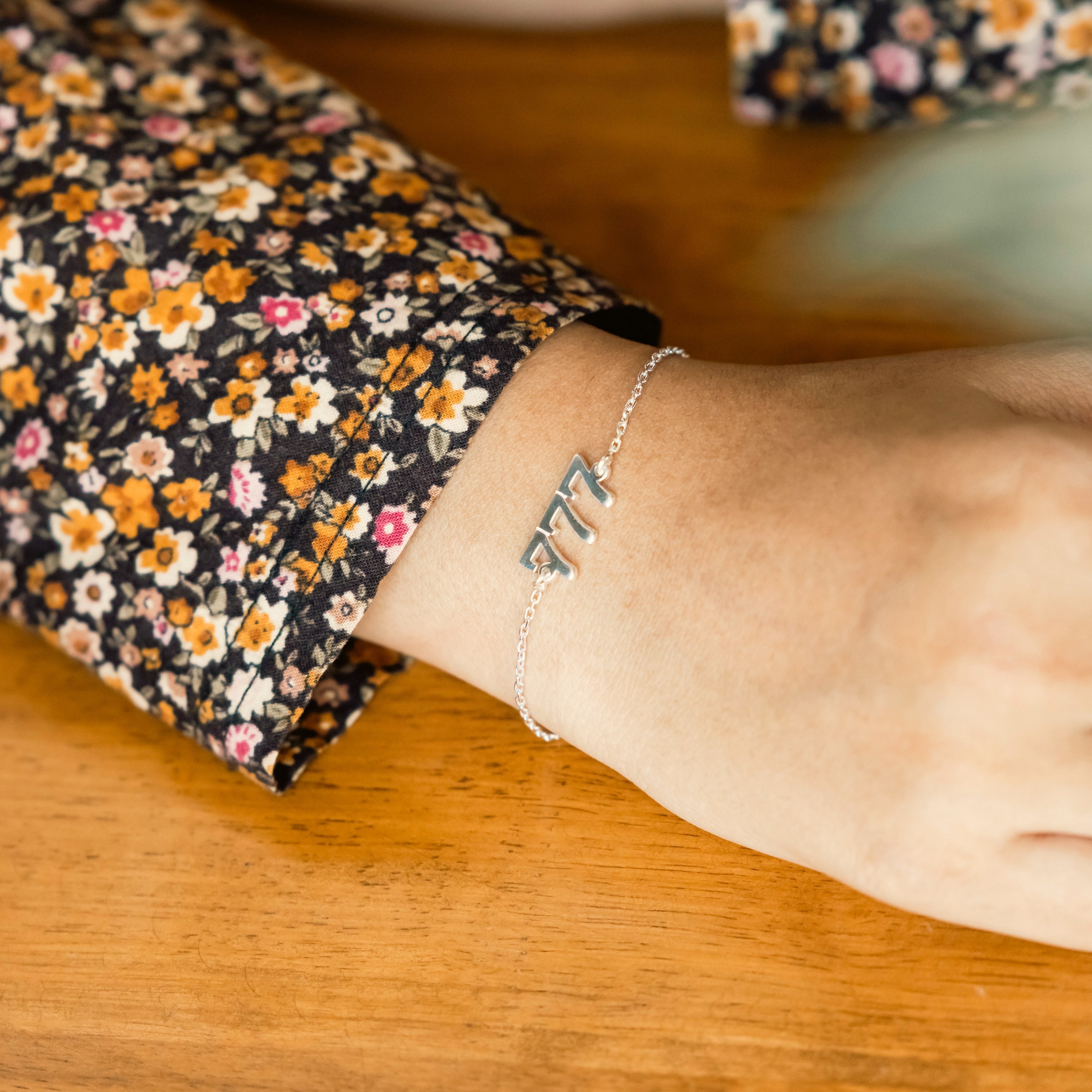 Customized Bracelet with angels number