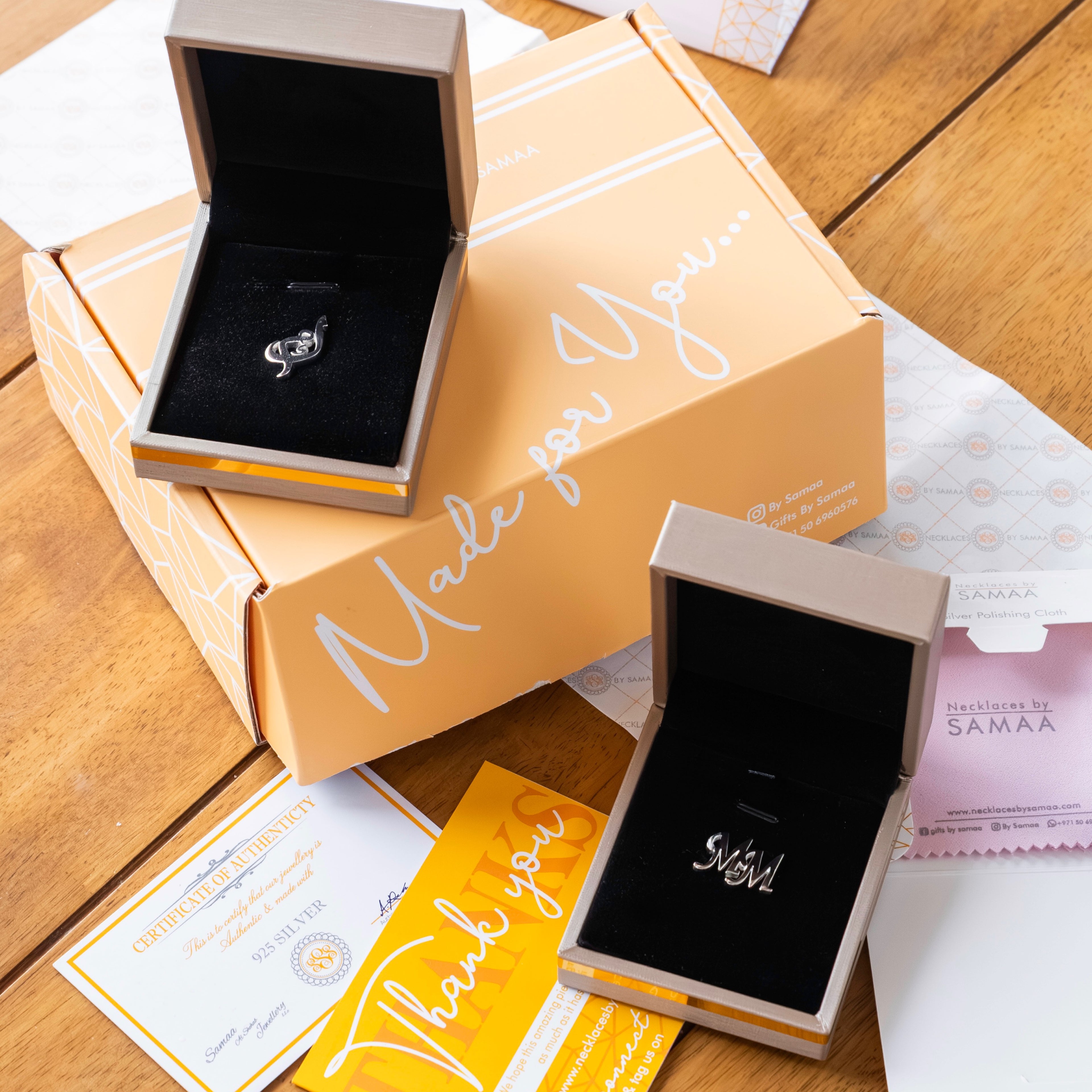 Gift Packaging for silver suitpins