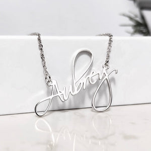 Personalized Stylish Fonts Name Necklace-Necklaces by Samaa