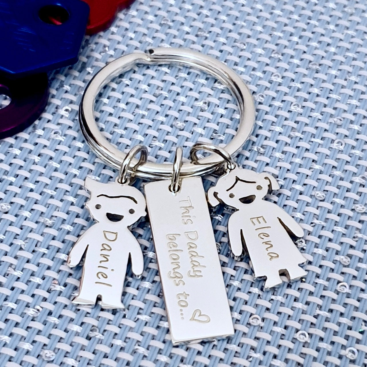 Customized Family Key Ring in dubai Abudhabi
