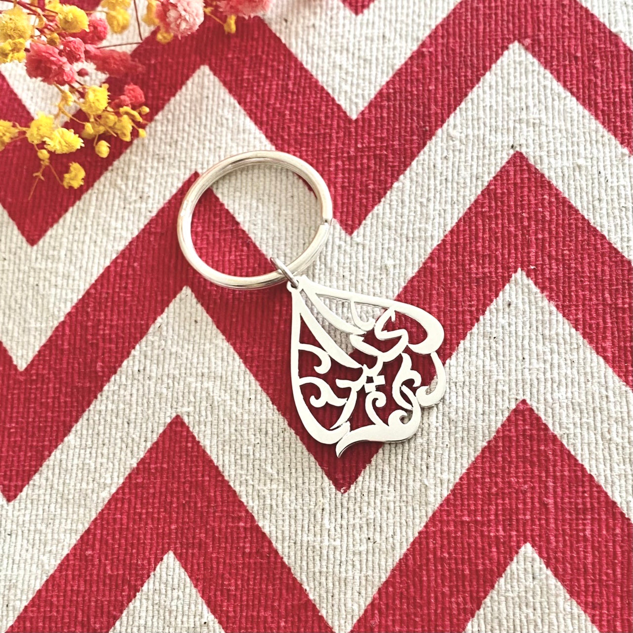 customised key ring for women