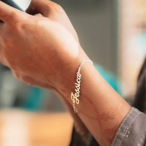 Bracelet with name in Dubai AbuDhabi UAE