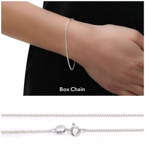 Box chain for bracelet 