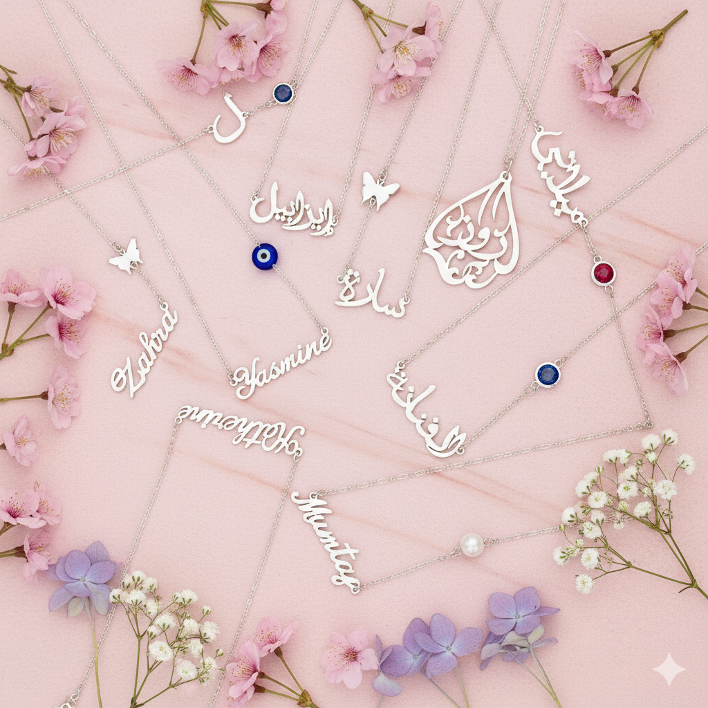 Women’s Day Gifting Guide | Customized Sterling Silver by Necklaces by Samaa