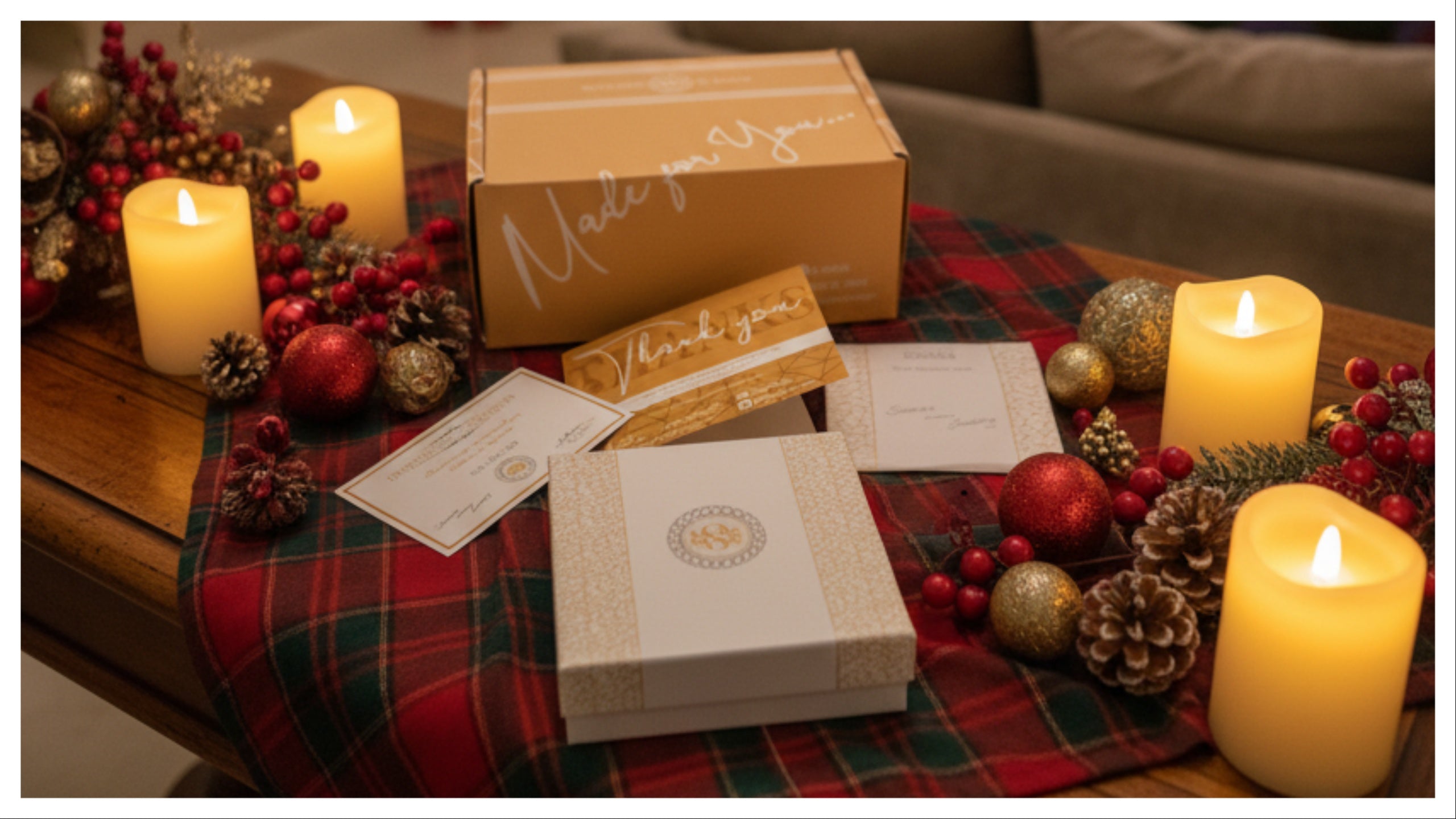 Christmas Gift box from necklaces by samaa