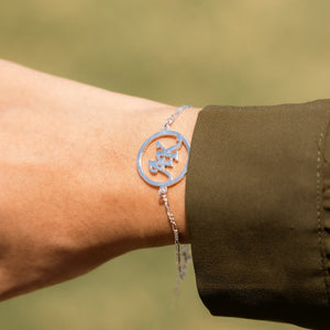 Initials bracelet for women in dubai