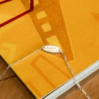 oval shape bar bracelet for men