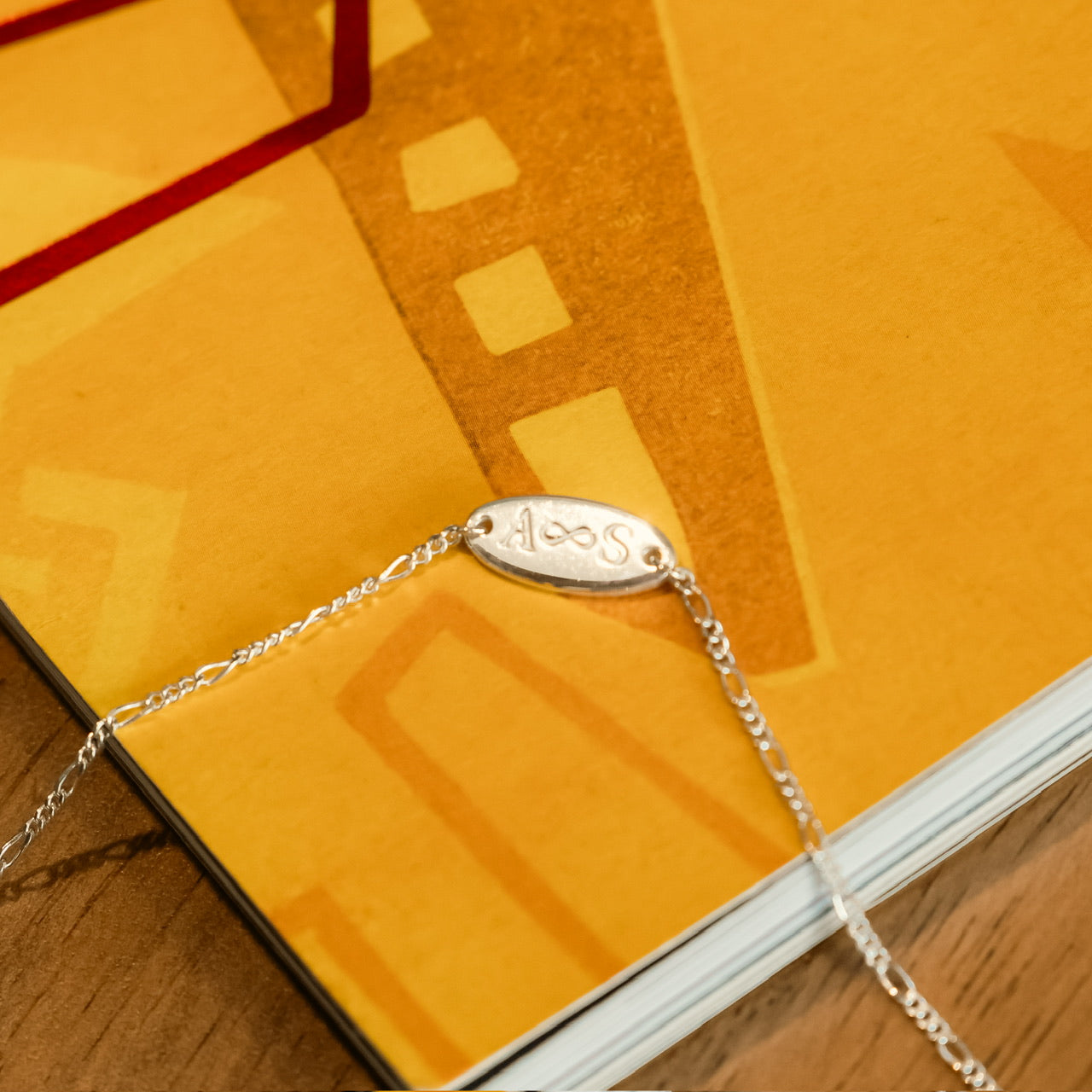 oval shape bar bracelet for men