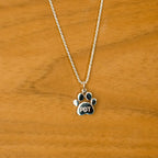 Paw shape necklace