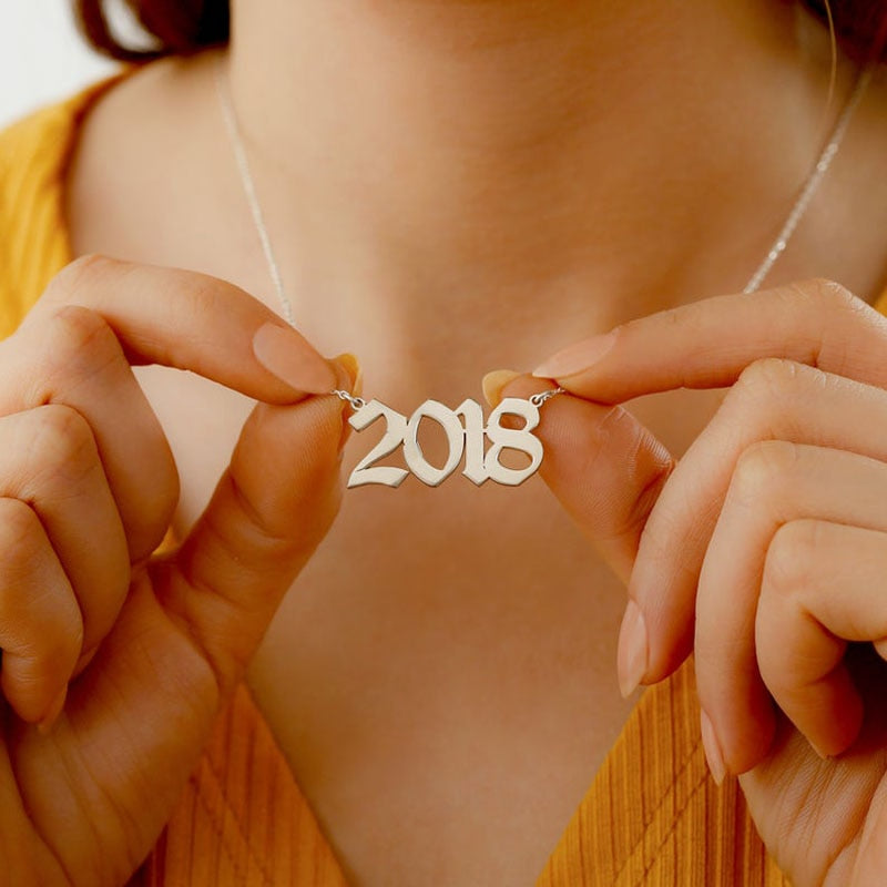 Personalized Birth Date Necklace