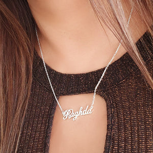 Personalised name necklace in dubai Sharjah and abu dhabi