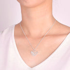 Heart Necklace with couple’s Names