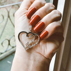 Personalized Heart Necklace with 2 Names-