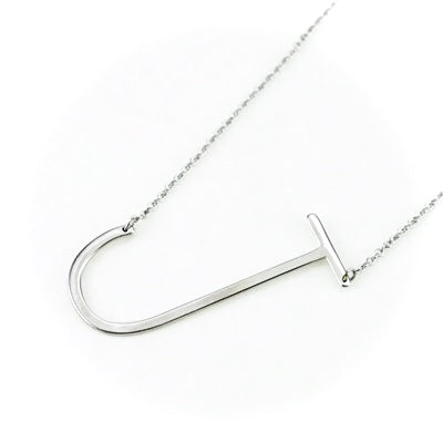 Big Size Initial Necklace