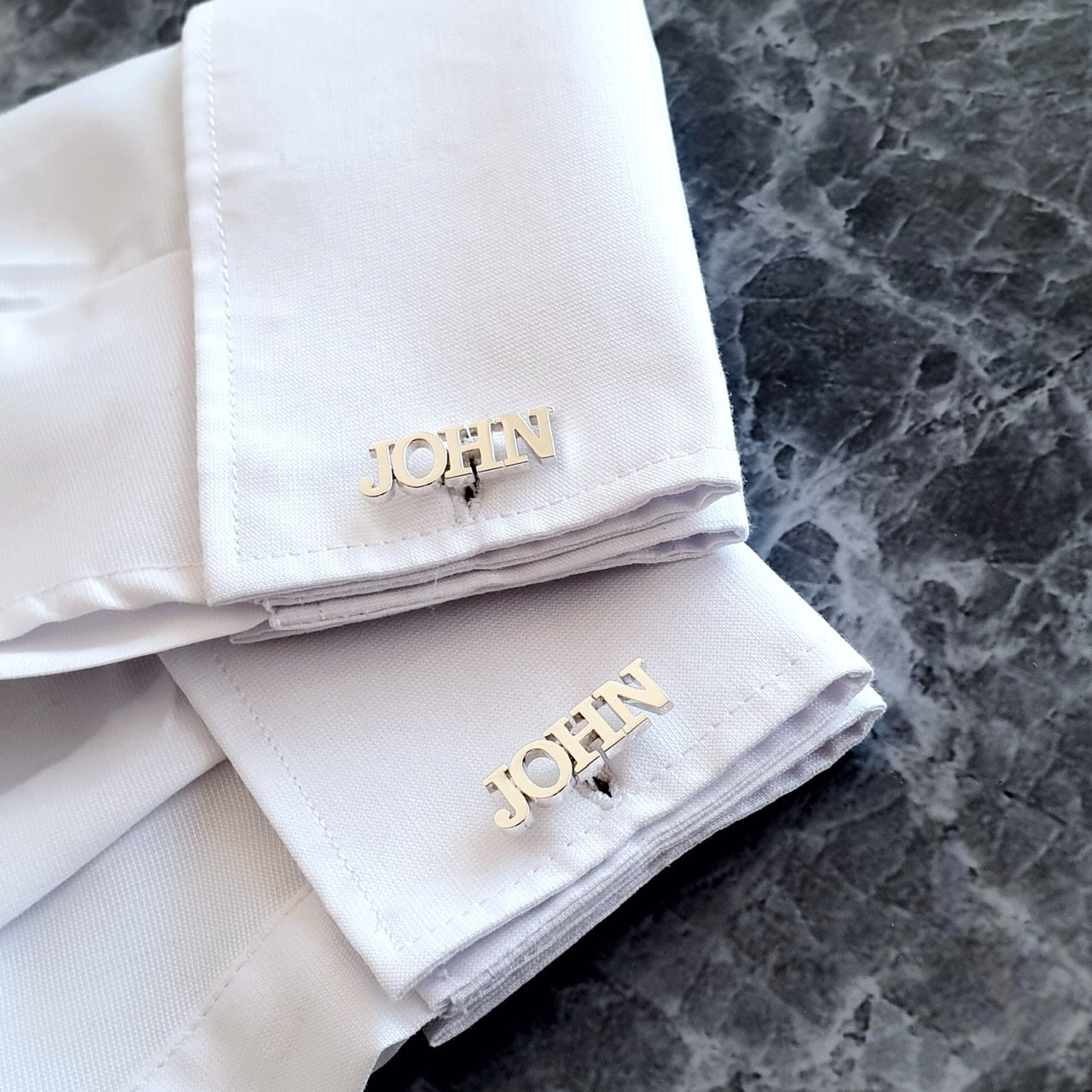 Customised Name Cufflinks, Dubai UAE