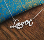 customised Stylish Fonts Name Necklace