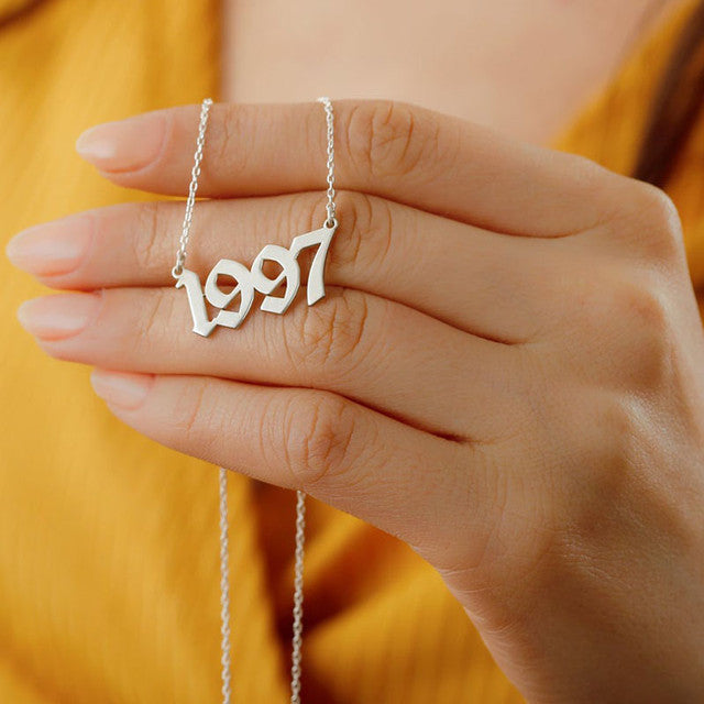 customized Birth Date Necklace