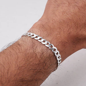 Men Bracelet curb chain