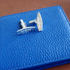 Amazing gift Surfboard Cufflinks with name
