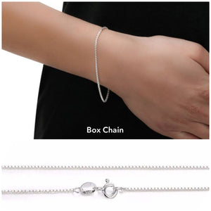 Box chain for name Bracelet