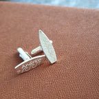 Surfboard Cufflinks with name Dubai