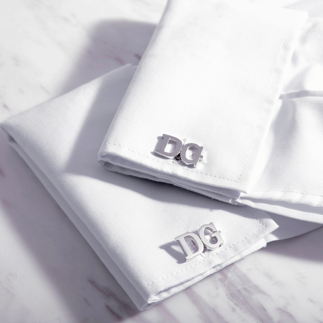 Gift For Him Customized initials cufflinks Dubai Sharjah Abudhabi
