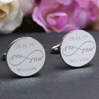 customised Engravable Cufflinks