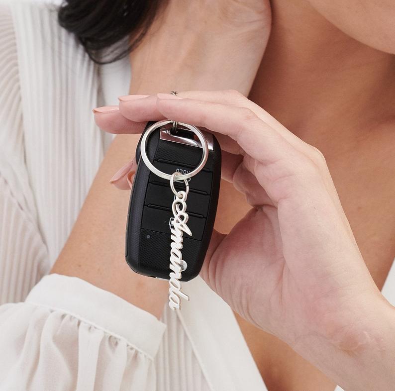 customised Key Ring with Name